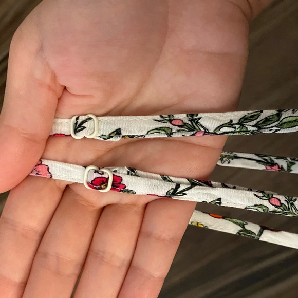 Divided H&M summer floral mini sundress, white - Picture 7 of 9